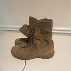 Danner Men s Brown Suede Combat Boots Lace-up Round Toe Us 12 Ee