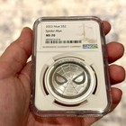 1oz Spider-man Silver Coin 2023 Niue Marvel Ngc Ms70  999 Gift