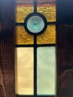 Matched Pair Of Thin Stained Glass Windows