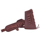 Hunting Leather Rifle Buttstock With Match Gun Sling  308  22  30 30 12ga 410ga