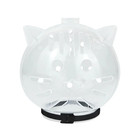 Transparent Breathable Cat Muzzle Anti-bite Anti Scratch Cat Mask Cover Helmet C