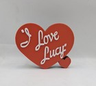1950s Tv Show I Love Lucy Sign Desk Shelf Home Decor Art