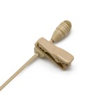 Lapel Mic For Sennheiser Me2 Lavalier Microphone Omnidirectional Condenser Beige