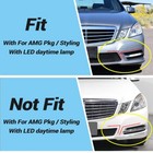Led Daytime Light Fog Lamp For Benz W212 Sport E250 E300 E350 Bumper 2009-2013