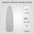 Standard Size Ironing Board Cover And Pad Set 54x15 Inches 100  Cotton With Heat