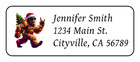30 Bigfoot Christmas Personalized Return Address Labels Stickers Tags