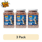 3 Pack Purina Friskies Party Mix Beachside Crunch Cat Treats 20 Oz Canister
