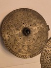 3 Rare Antique Mapuche Tupu Pins  Brooches Buckles Engraved Silver Canachon