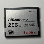 4 Memory Cards Sandisk Extreme Cfast Pro  3  256gb  1  128gb 