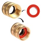 40 Pack Garden Water Hose Washers Rubber Gaskets O Ring Connection Heavy Duty