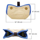 Intermediate Jute Dog Bite Tug Pillow Arm Sleeve Professional Training Equipment