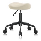 Dr lomilomi Ergonomic Hydraulic Swivel Rolling Saddle Stool Chair 508 Hilo