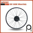 E-bike Conversion Kit 36v 48v 500w Front Rear Rotate Cassette Hub Motor Wheel