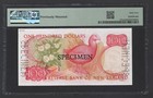 New Zealand 100 Dollars Nd 1981-85  P175as  specimen  Uncirculated Grade 64
