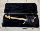 1980s Fender Stratocaster Telecaster Guitar Molded Hard Case Black   Black