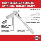 Milwaukee 3 8 In  Drive Sae metric Ratchet   Socket Mechanics Tool Set  56-pc 