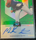 Rare Jersey   Match Mackenzie Gore Rc 2017 Leaf Valiant  25 99 Green Auto