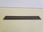 Vintage 18  Star Brand Shoes Are Better Advertising Embossed Sign Plaque