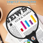 Large Magnifying Glass With Light 10x 20x 45x Illuminated Handheld Magnifier    