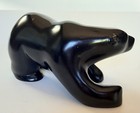 Vintage Boma Canada Black Composite Walking Polar Bear