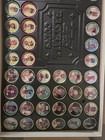 Vintage 1989 Topps Baseball Coins Collector Complete Set Of 60 Coins Mcgwire