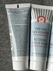 3x First Aid Beauty Pure Skin Face Cleanser 1oz   28 3g Each Travel Size New