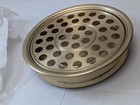 Sudbury Polished Brass Tone Communion Tray And 40 Hole Insert  12 1 4 Inch