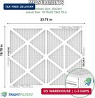 20x24x1 Air Filter 4 Pack  Merv 8 Pleated Hvac Furnace Filter