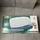Logitech Cordless Desktop Express Wireless Keyboard Vintage Electronics