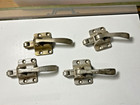 Antique Lot 8pcs  Nickel Brass Ice Box Cabinet Hardware Handles