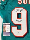  96 Paul Soliai Miami Dolphins Signed Game Used Aqua Reebok Jersey Size-48 Jsa