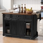 58  Farmhouse Kitchen Island Modern Rolling Kitchen Island W drop Leaf  5 Wheels