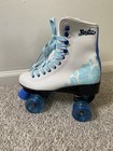 Vtg Y2k Bratz Dolls Roller Skates White Sparkly Blue New Unused Women Sz 6 2003