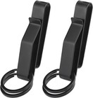 Duty Belt Key Holder  Belt Key Clip  Stainless Steel With 4 Keyrings For Police