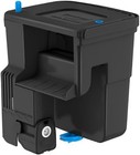 Seachem Tidal Power Aquarium Filter - 35 Gallon Large Fish Tank Filter  Black