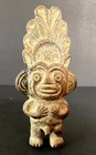 Male-female Duality Figure   Mid-century Bronze Deity  original  Unknown Origin 
