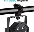 5 Pack 2  Dj Stage Lighting Clamps Truss Clamp Heavy Duty 220 Lbs  Quick Release