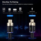 Lekato Dynamic Xlr Wireless Mic System 5 8g Transmitter Receiver 100ft 4 Channel