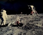 Vintage Nasa Apollo 11 Photo 1969 Buzz Aldrin Moon Easep Lunar Module - Kodak