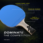 Ping Pong Paddles - Professional Level Table Tennis Rackets With Carbon Fiber   