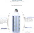 5 Pack Bright 300w Eq  Led Bulb 30w 144-chip Corn Light 6000k Cool Daylight E26