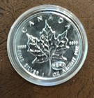 1999-2000 5 Dollar Maple Leaf Coin 