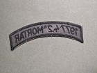 1977 4 2 Mortar 11th Armored Cavalry Regiment Subdued Tab Patch  361 