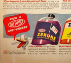 Dupont Anti-freeze War Emergency Zerone Vintage Print Ad 1943