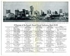 Dallas Texas Panoramic Photo In Program Of Southern Clinical Society 1935 