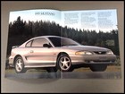 1995 Ford Mustang And Gt 24-page Original Car Sales Brochure