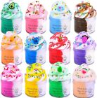 12-pack Cloud Slime Kit With Cute Slime Charms - Diy Stress Relief Toy And Kids 