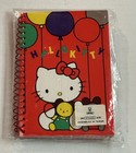 Vintage 80s 90s Sanrio Hello Kitty Small Spiral Notebook Sticker Books   Eraser