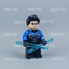 Lego Batman 1 2006 Nightwing Custom Minifigure Bat015  7785 