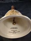 Gorham Norman Rockwell 1984 Young Love Wooden Handle Bell Vintage